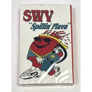 Spillin' Flava by SWV (1996, BMG, Single Sampler Cassette, Promo) NIP NEW Sealed